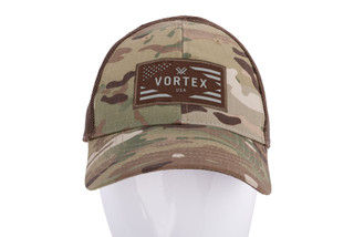 Multicam one size fits most cap with Vortex Optics logo.